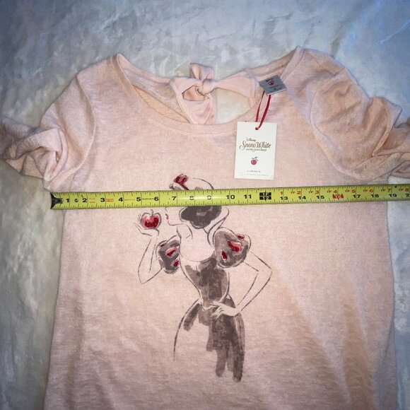 LC Lauren Conrad Disney Snow White Collection Knit Tunic Sweater Top NWT Small - Picture 6 of 9